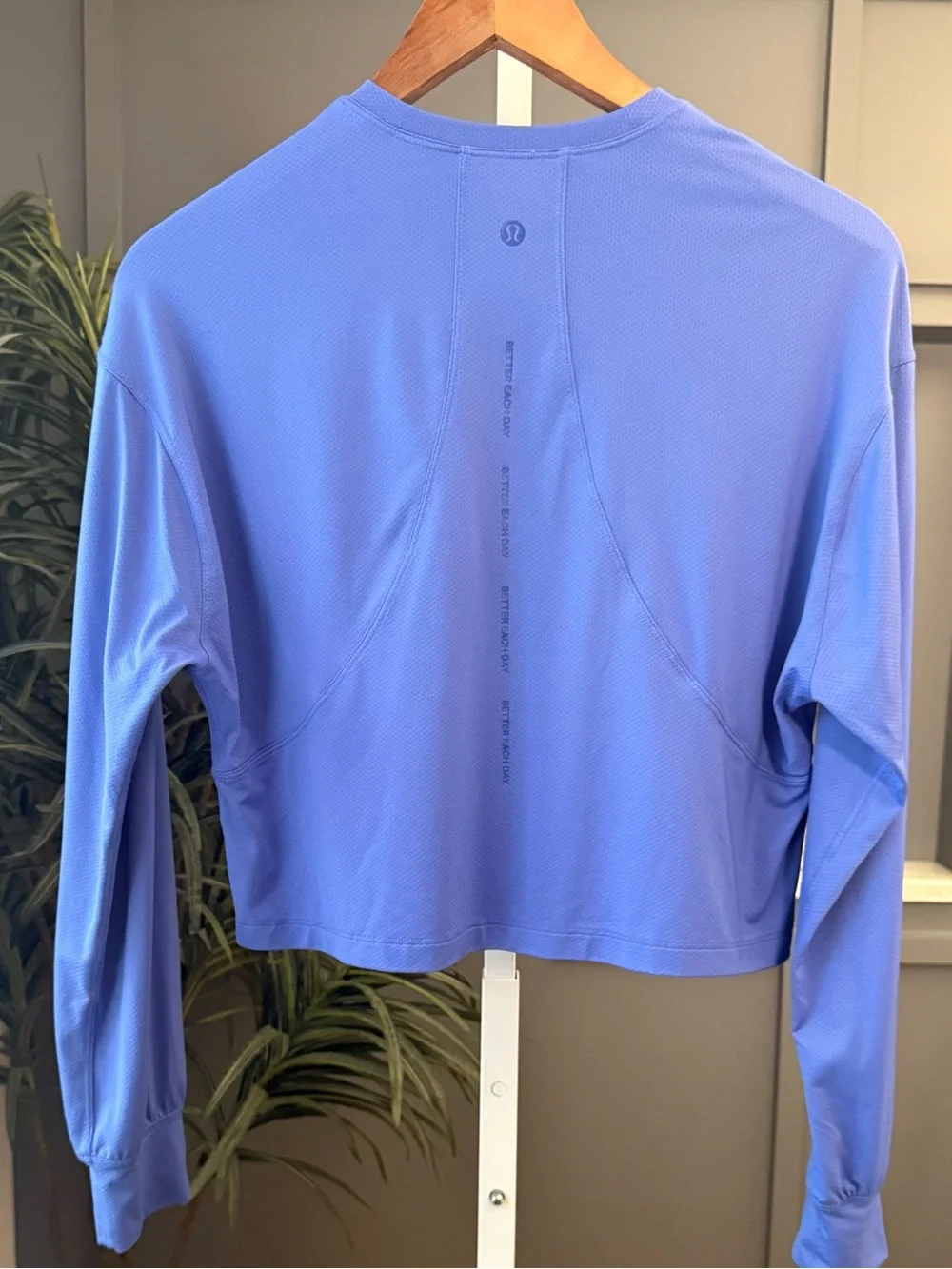 LULULEMON Abrasion-Resistant Training Long Sleeve Shirt Wild Indigo 4